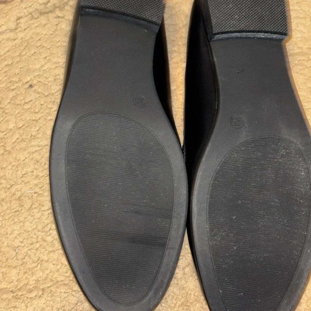 Dream Pairs black shoes 9.5 womens SDLS2312W never used only to try on - Picture 3 of 9